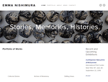 Tablet Screenshot of emmanishimura.com